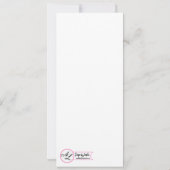 4x9.25 Menu Kaarten Rustieke Tin Panel Plafondland (Achterkant)