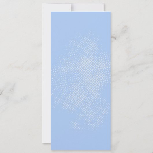 4x9.25 Menu Kaarten Seahorse Zee Ocean Beach (Achterkant)