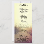 4x9.25 Menu Kaarten Sunrise Pathway Wandelpad Sid (Voorkant)