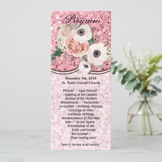 4x9.25 Programma Kaarten Geometrische Tuin Roos Gl (Staand voorkant)