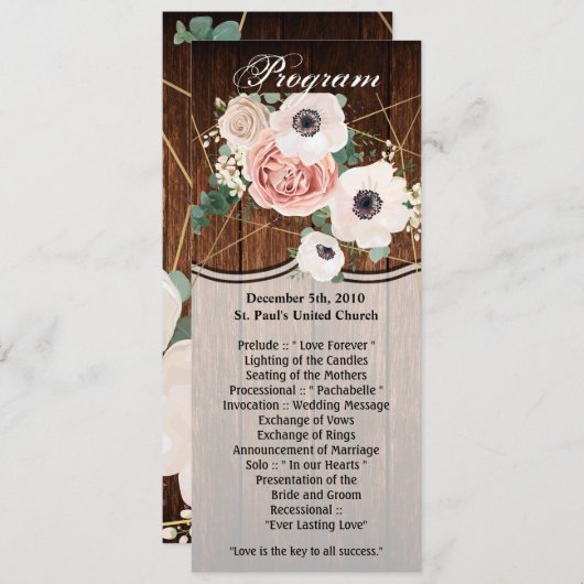 4x9.25 Programma Kaarten Geometrische Tuinschuur H (Voorkant / Achterkant)