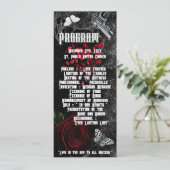 4x9.25 Programma Kaarten Haunting Adeline Zade Mea (Staand voorkant)