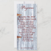 4x9.25 Programma Kaarten Wit Wassen Hout Schuur Do (Voorkant)