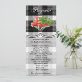 4x9.25 Programmakaarten XMAS Truck Buffalo Plays B Kaart (Staand voorkant)