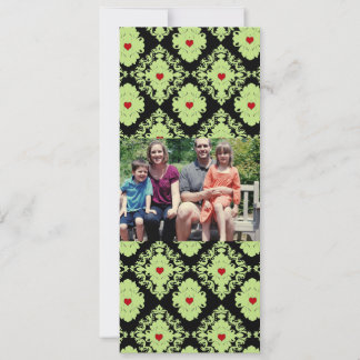 4x9 Familie met de Kaart van de Kerstmis van de Fo