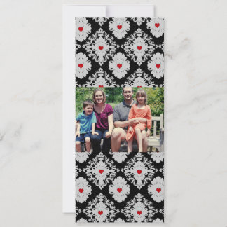 4x9 Familie met de Kaart van de Kerstmis van de Fo