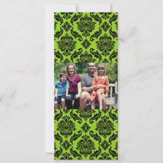 4x9 Familie met de Kaart van de Kerstmis van de Fo