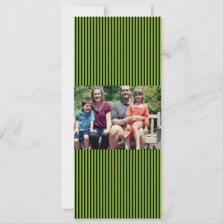 4x9 Familie met de Kaart van de Kerstmis van de Fo