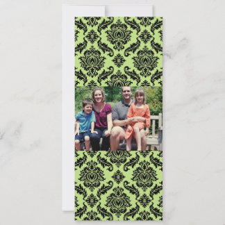 4x9 Familie met de Kaart van de Kerstmis van de Fo