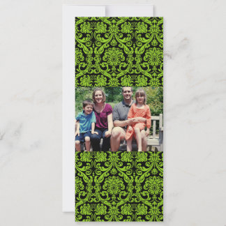 4x9 Familie met de Kaart van de Kerstmis van de Fo