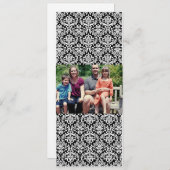 4x9 Familie met de Kaart van de Kerstmis van de Fo (Voorkant / Achterkant)