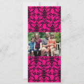 4x9 Familie met de Kaart van de Kerstmis van de Fo (Voorkant)