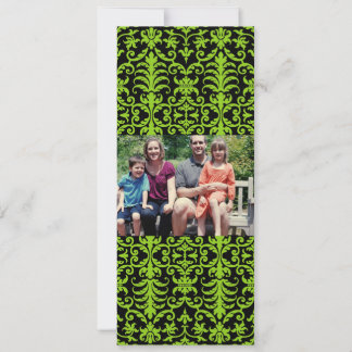 4x9 Familie met de Kaart van de Kerstmis van de Fo