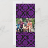 4x9 Familie met de Kaart van de Kerstmis van de Fo (Voorkant)