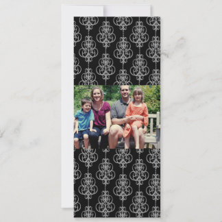 4x9 Familie met de Kaart van de Kerstmis van de Fo