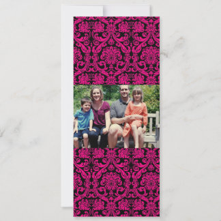 4x9 Familie met de Kaart van de Kerstmis van de Fo