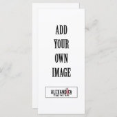 4x9-inch flat-card menu (Voorkant / Achterkant)