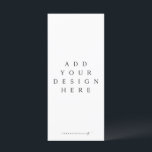 4x9-inch menu of Aangepast ontwerp programma afdru<br><div class="desc">Download uw sjabloon als JPEG met de optie "aftapbaar" geselecteerd. Dubbelklik om het .zip bestand te openen. Voeg uw bestanden toe aan de voor- en achterzijde voor uw perfect ontworpen menu,  programma of een andere 4x9-inch sjabloon.</div>