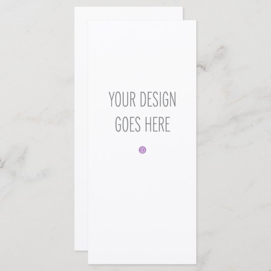 4x9 Menu/Programma Afdruksjabloon Menu (Voorkant / Achterkant)