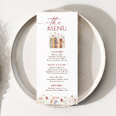 4x9" Nieuw hoofdstuk begint, Storybook Shower Menu