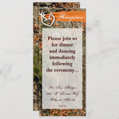 4x9 Ontvangstkaart Hertenkoppel Hinde Bok Camo Kaart (Voorkant / Achterkant)