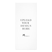 4x9 Portret Rack of Menu Kaart (Voorkant)