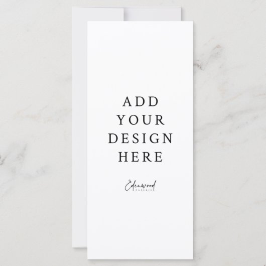 4x9" Programma Kaart (Voorkant)