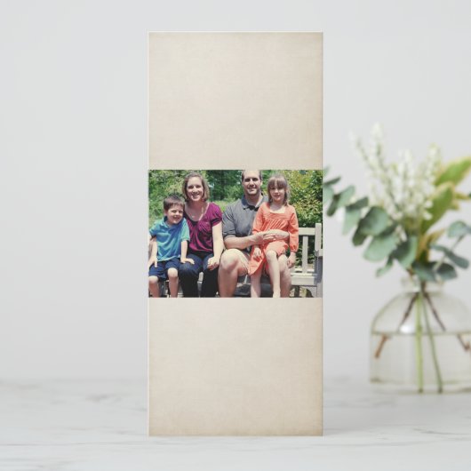 4x9-serie kerstkaart (Staand voorkant)