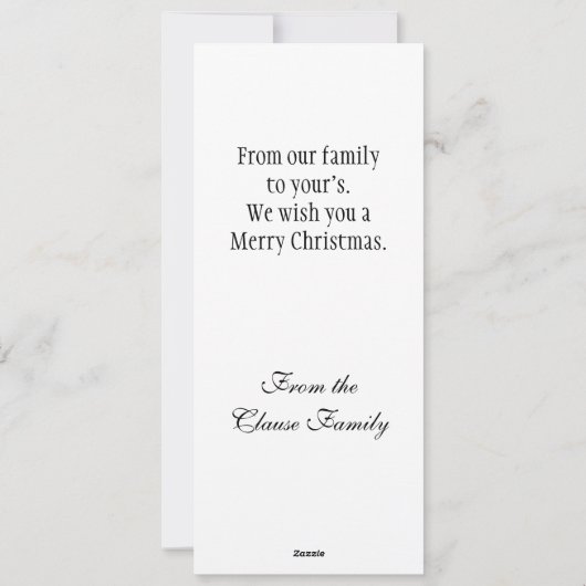 4x9-serie kerstkaart (Achterkant)