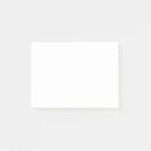 4x 3-post het merkt op aangepast ontwerp post-it® notes (Voorkant)