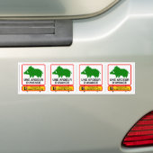 4x Klein STICKER AUTO - EEN VOORDELAARD (Op auto)