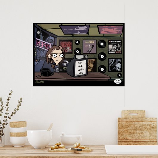 4y-Records Poster (Keuken)
