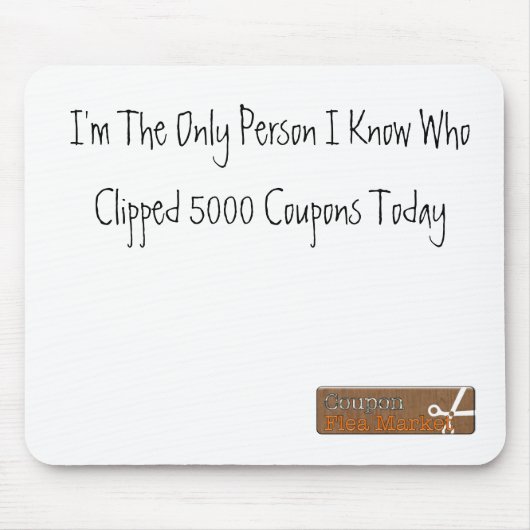 5000 Coupons Muismat (Voorkant)