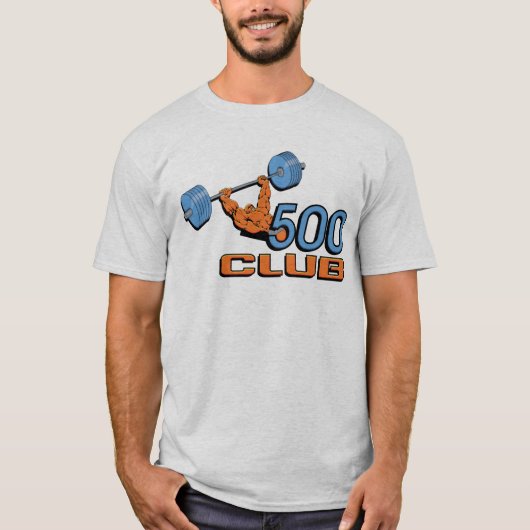 500 CLUB T-SHIRT (Voorkant)