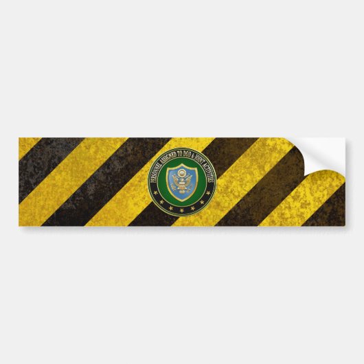 [500] DOD & Joint Activities CSIB Special Edition Bumpersticker (Voorkant)