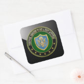 [500] DOD & Joint Activities CSIB Special Edition Vierkante Sticker (Envelop)