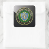 [500] DOD & Joint Activities CSIB Special Edition Vierkante Sticker (Tas)