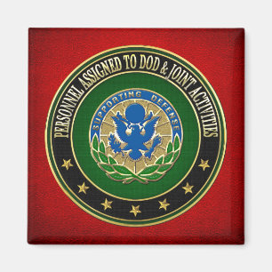[500] DOD & Joint Activities DUI Special Edition Magneet