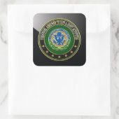 [500] DOD & Joint Activities DUI Special Edition Vierkante Sticker (Tas)