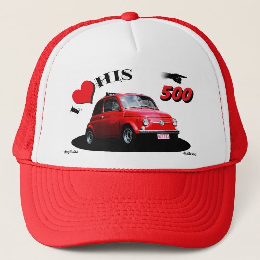 500 driver trucker pet (Voorkant)