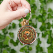 [500] Egyptische Sun God Ra Sleutelhanger (Hand)