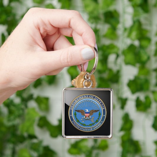 [500] Emblem van het Amerikaanse ministerie van De Sleutelhanger (Hand)