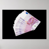 500 euro poster (Voorkant)