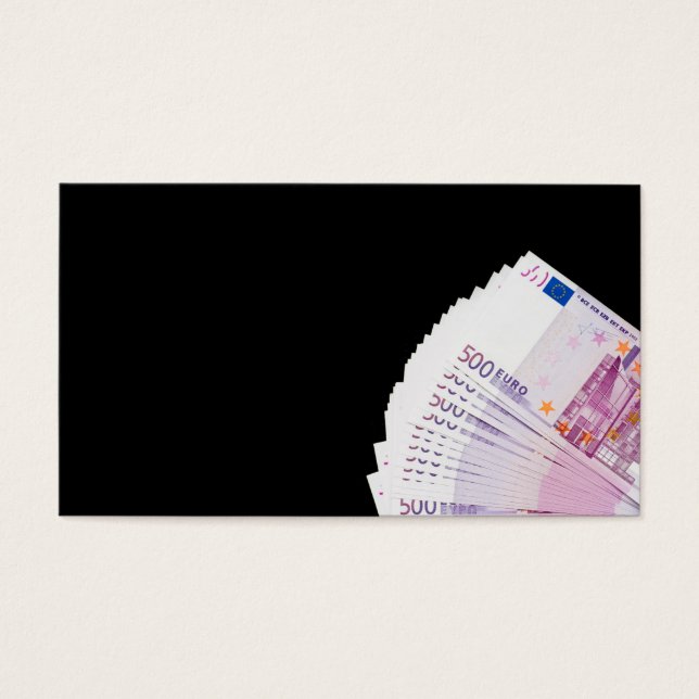 500 euro visitekaartjes (Voorkant)
