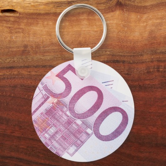 500 Euros Sleutelhanger (Voorkant)