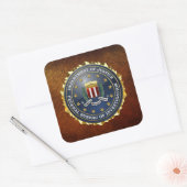 [500] FBI Special Edition Vierkante Sticker (Envelop)