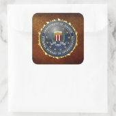 [500] FBI Special Edition Vierkante Sticker (Tas)