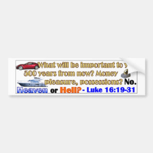 500 jaar vanaf nu bumpersticker