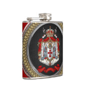 [500] Knachten Templar Coat of Arms Heupfles (Rechts)
