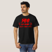 500 LB Club Deadlift Squat Bench T-Shirt (Voorkant volledig)